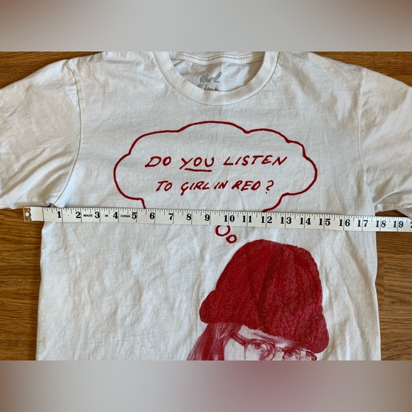 Do You Listen to Girl in Red Tour Shirt Size Small GIR - Picture 4 of 6